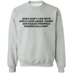 Girls don’t like boys girls likes memes money shirt $19.95