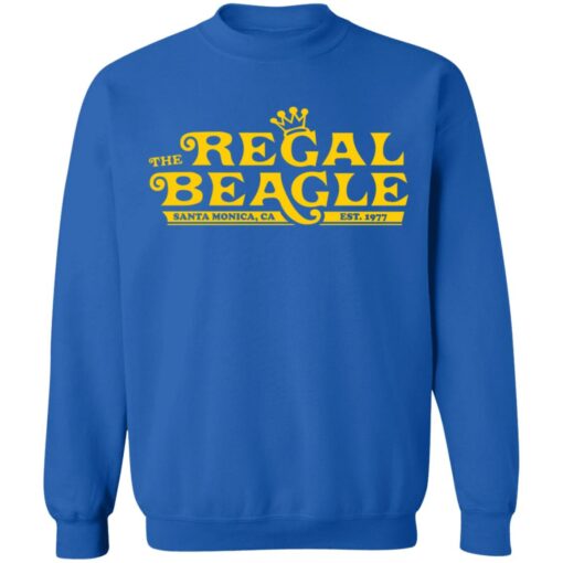 The regal beagle beagle santa monica ca est 1977 shirt $19.95