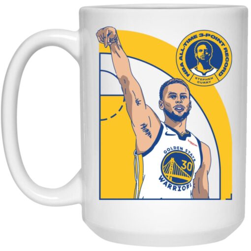 Curry All Time 3PT Record Mug $15.95