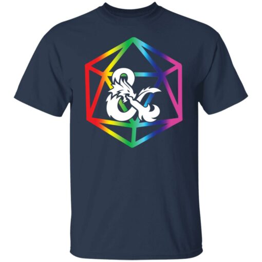Dungeons and Dragons rubick rainbow shirt $19.95 redirect12162021021239 7