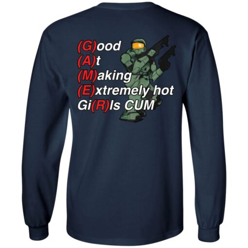 Yeah i'm a gamer good at making extremely hot girls cum shirt $19.95