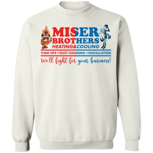 Miser brothers heating and cooling shirt $19.95 redirect12162021051246 5