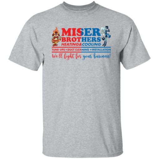 Miser brothers heating and cooling shirt $19.95