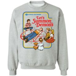 Let's summon demons activites for children shirt $19.95