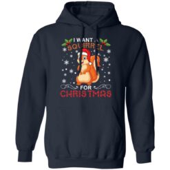 I want a Squirrel for Christmas sweater $19.95