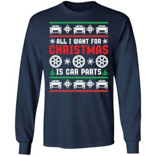 All i want for Christmas is car parts Christmas sweater $19.95