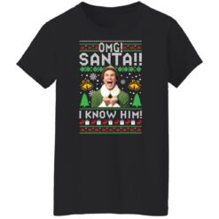 Elf Buddy omg santa i know him Christmas sweater $19.95 redirect12172021051238 10