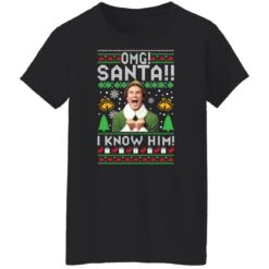 Elf Buddy omg santa i know him Christmas sweater $19.95