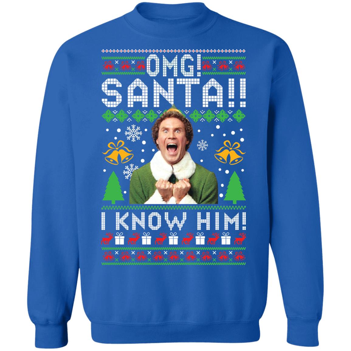 Omg santa sweater shop