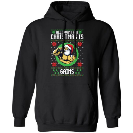All i want for Christmas is gains Christmas sweater $19.95 redirect12172021051244 2
