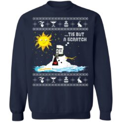 Tis but a scratch Christmas sweater $19.95