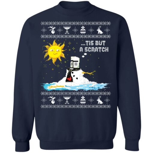 Tis but a scratch Christmas sweater $19.95 redirect12192021231248 7