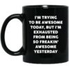 BM11OZ 11 oz. Black Mug