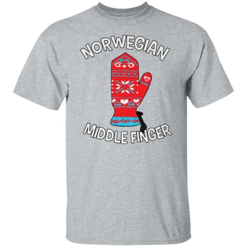 Norwegian middle finger shirt $19.95