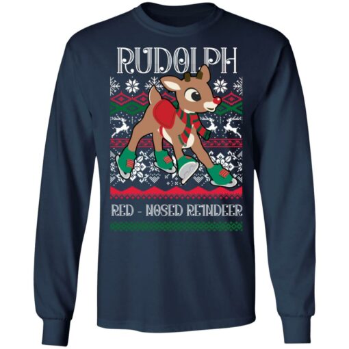 Rudolph the red nosed reindeer Christmas sweater $19.95