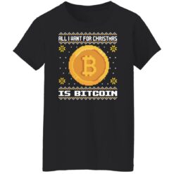 All i want for christmas is bitcoin Christmas sweater $19.95