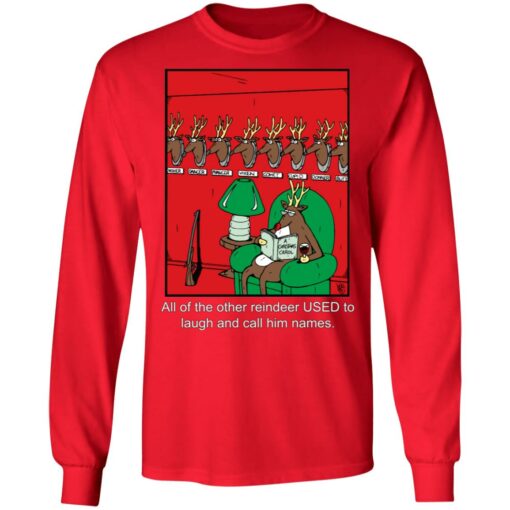 Reindeer Used To Laugh And Call Him Names shirt $19.95