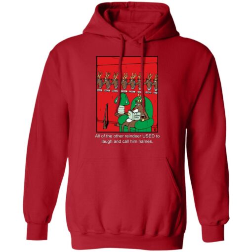 Reindeer Used To Laugh And Call Him Names shirt $19.95