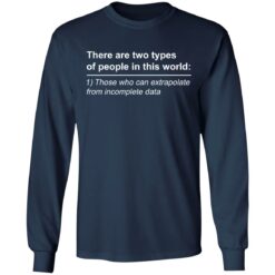 There are two types of people in the world those shirt $19.95