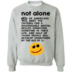 Not alone 46% of Americans will meet the criteria shirt $19.95