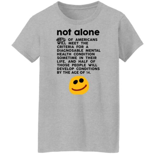 Not alone 46% of Americans will meet the criteria shirt $19.95