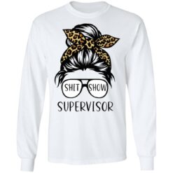 Messy bun shit show supervisor shirt $19.95 redirect12232021231233 1