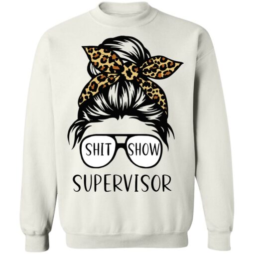 Messy bun shit show supervisor shirt $19.95 redirect12232021231234 3