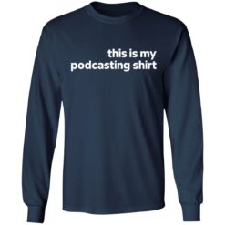 This is my podcasting shirt $19.95 redirect12302021221244