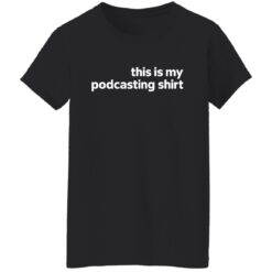 This is my podcasting shirt This is my podcasting shirt $19.95