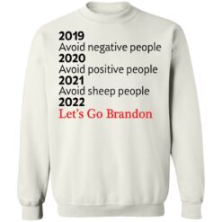 2019, 2020, 2021 avoid negative people 2022 let's go brandon shirt $19.95 redirect12302021231252 5