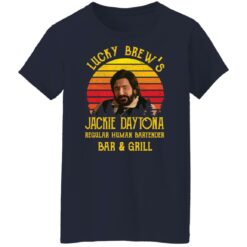Lucky Brew’s Jackie Daytona regular human bartender bar and girl shirt $19.95 redirect12312021001206 9