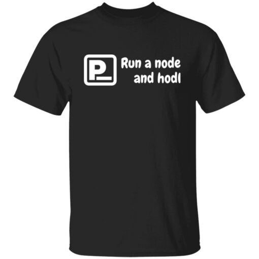 Presearch run a node and hodl shirt $19.95