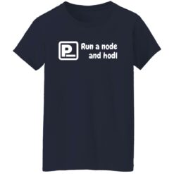 Presearch run a node and hodl shirt $19.95