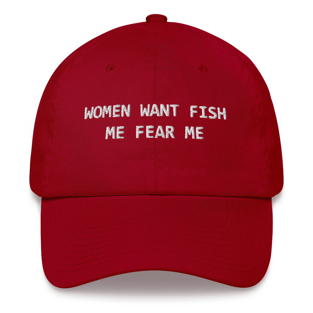 Women Want Fish Me Fear Me Hat - Lelemoon