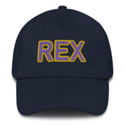 Rex Hat $25.95 classic dad hat navy front 61e43945e3c54