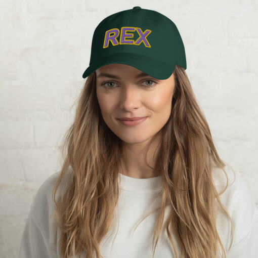 Rex Hat $25.95 classic dad hat spruce front 61e43945e3cff