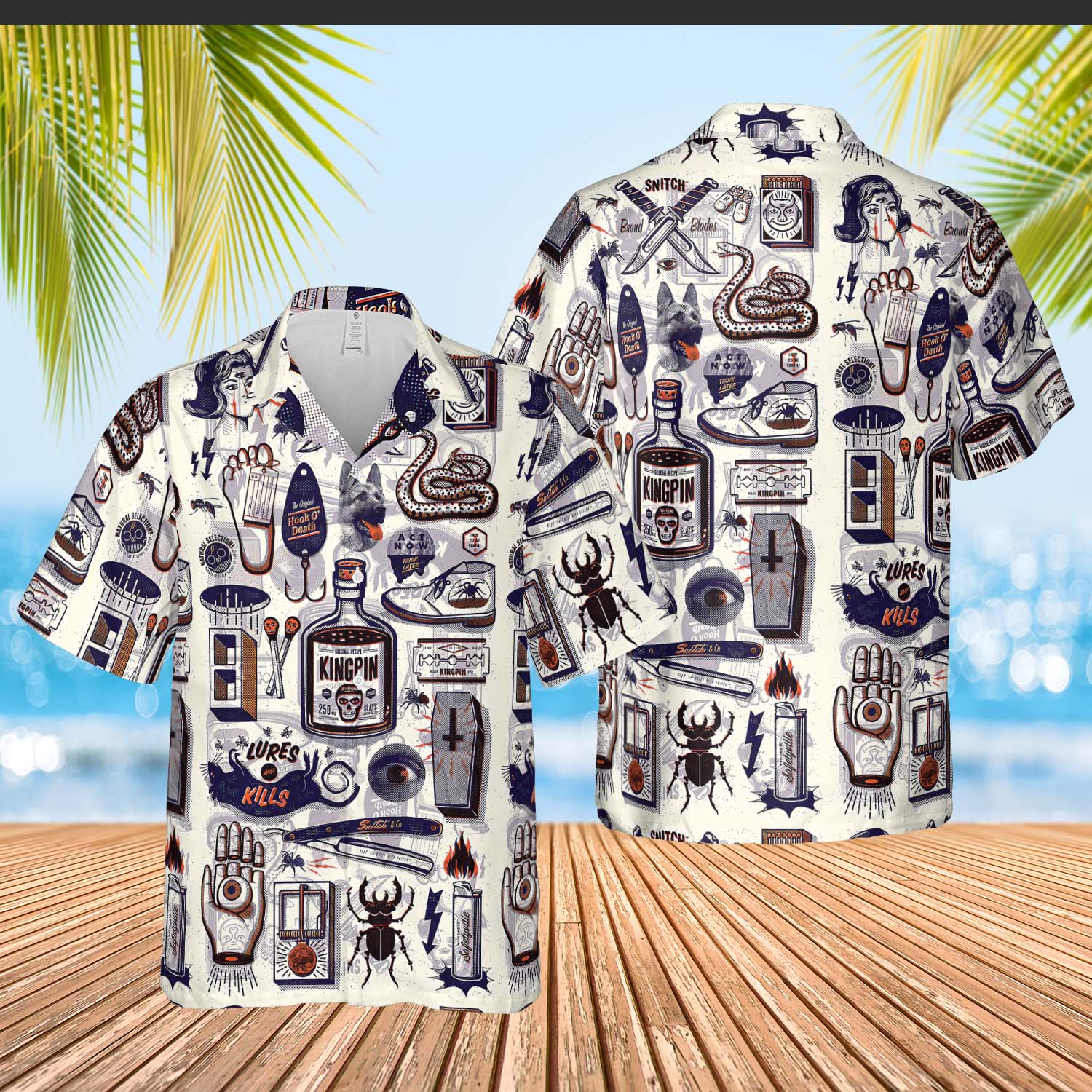 Padres City Connect Hawaiian Shirt - Lelemoon