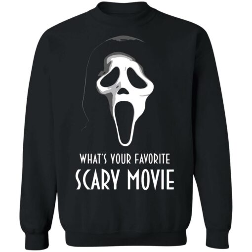 Ghostface Whats Your Favorite Scary Movie sweatshirt