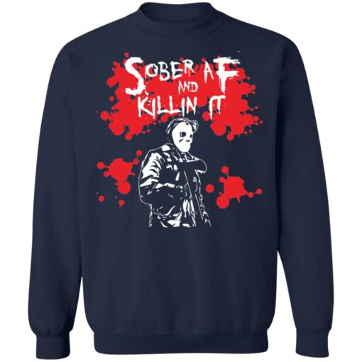 Michael Myers sober aF and killin it shirt $19.95 redirect01042022010120 5