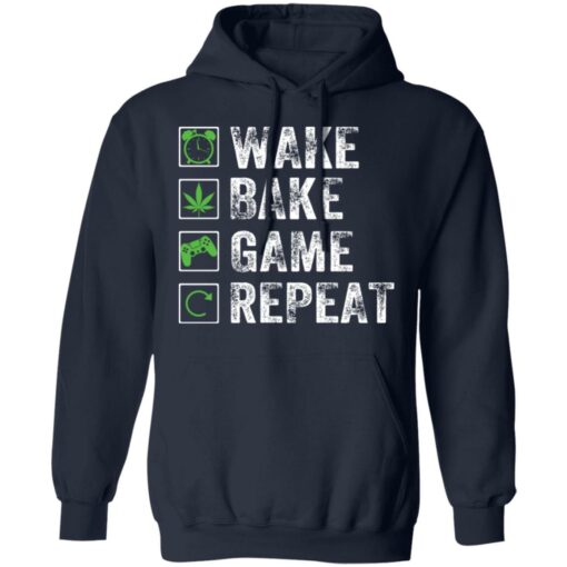 Wake bake game repeat shirt $19.95 redirect01042022010136 3