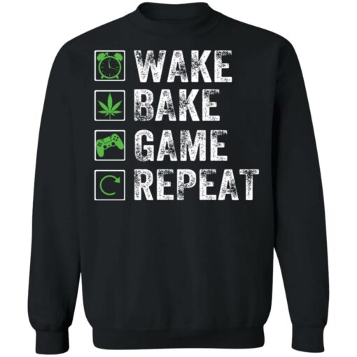 Wake bake game repeat shirt $19.95 redirect01042022010136 4
