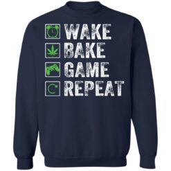 Wake bake game repeat shirt $19.95