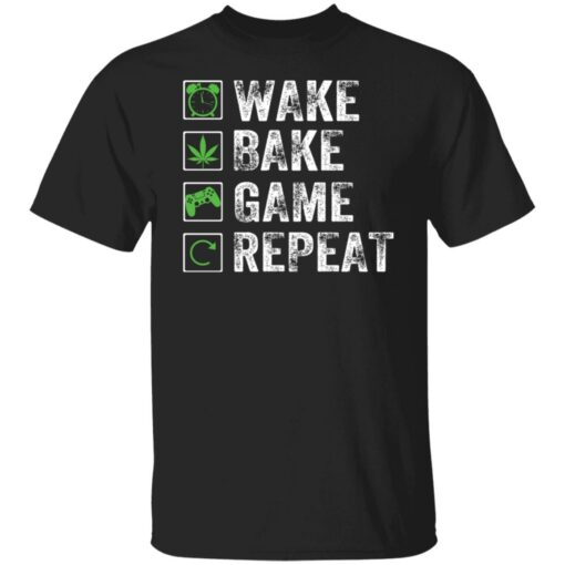 Wake bake game repeat shirt $19.95 redirect01042022010136 6