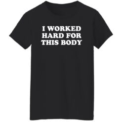 I worked hard for this body shirt $19.95 redirect01042022230117 8