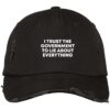 DT600 Distressed Dad Cap