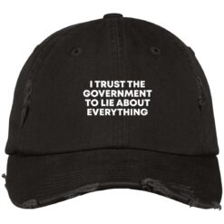 I trust the government to lie about everything hat, cap $24.95