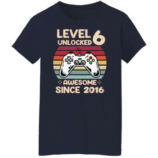 Level 6 unlocked awesome since 2016 shirt $19.95 redirect01052022050146 9