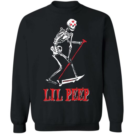 Lil peep reapers fun skeleton shirt $19.95