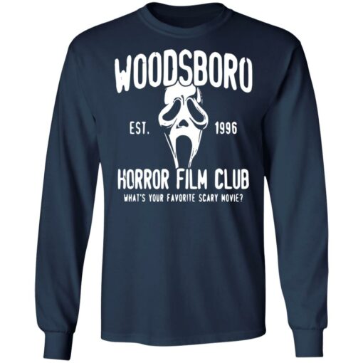 Ghost woodsboro est 1996 Horror film club shirt $19.95