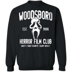 Ghost woodsboro est 1996 Horror film club shirt $19.95